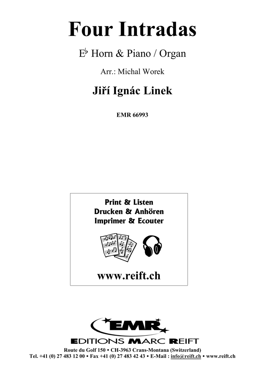 Four Intradas Four Intradas Horn scores gallery preview page 2