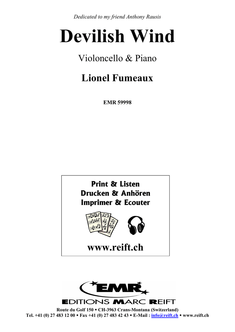 Devilish Wind Devilish Wind Piano Accompaniment scores gallery preview page 2