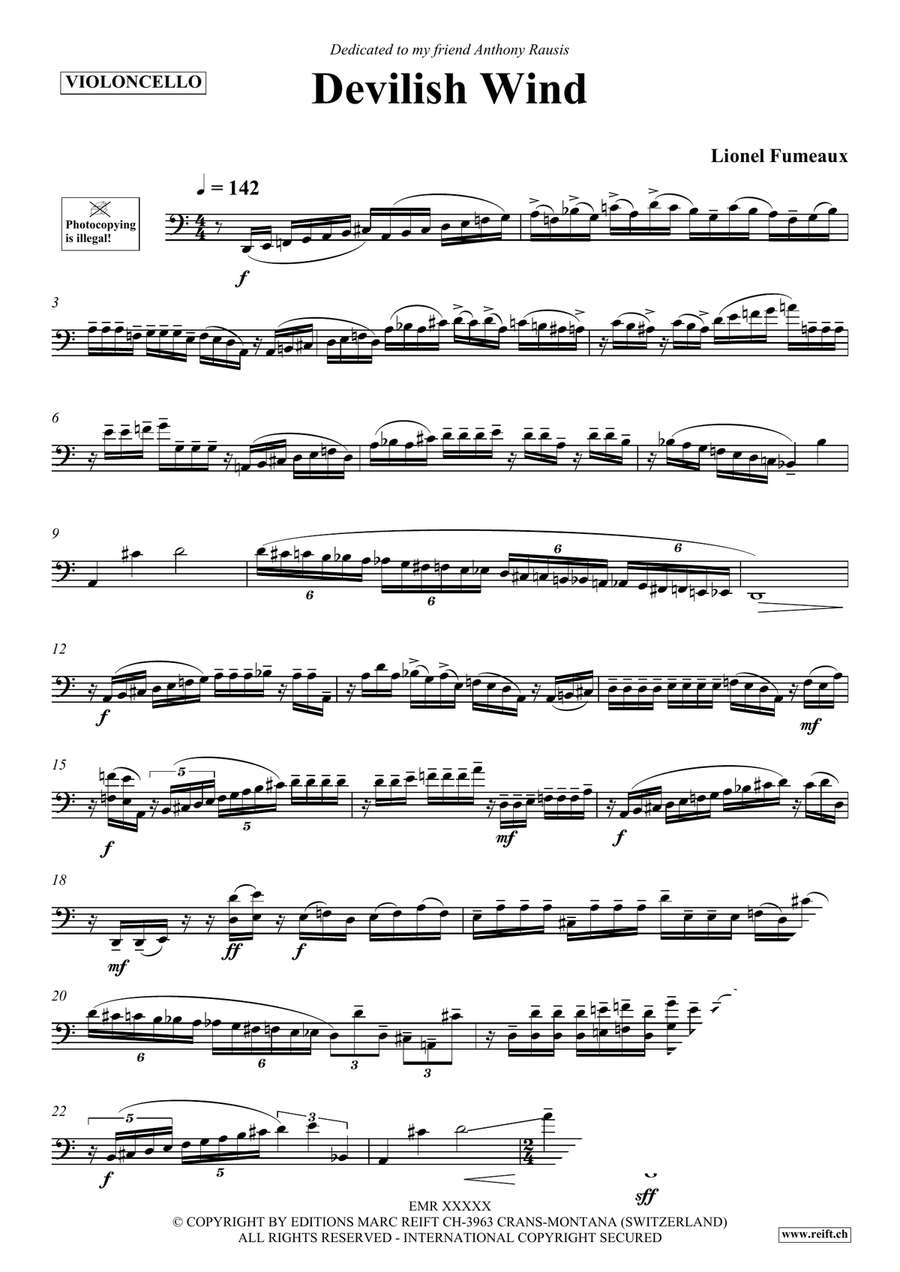 Devilish Wind Devilish Wind Piano Accompaniment scores gallery preview page 4