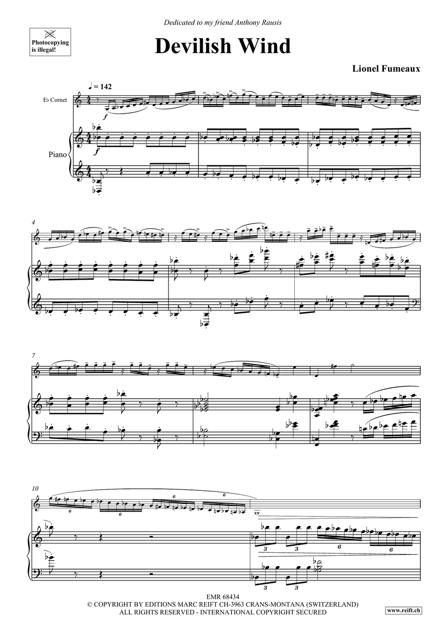 Devilish Wind Devilish Wind Cornet scores gallery preview page 5