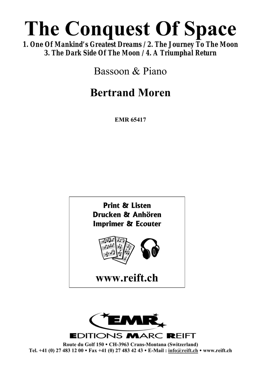 The Conquest Of Space The Conquest Of Space Bassoon Solo scores gallery preview page 2