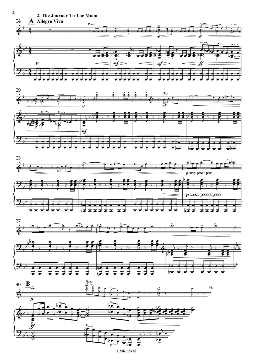 The Conquest Of Space The Conquest Of Space Alto Saxophone scores gallery preview page 5