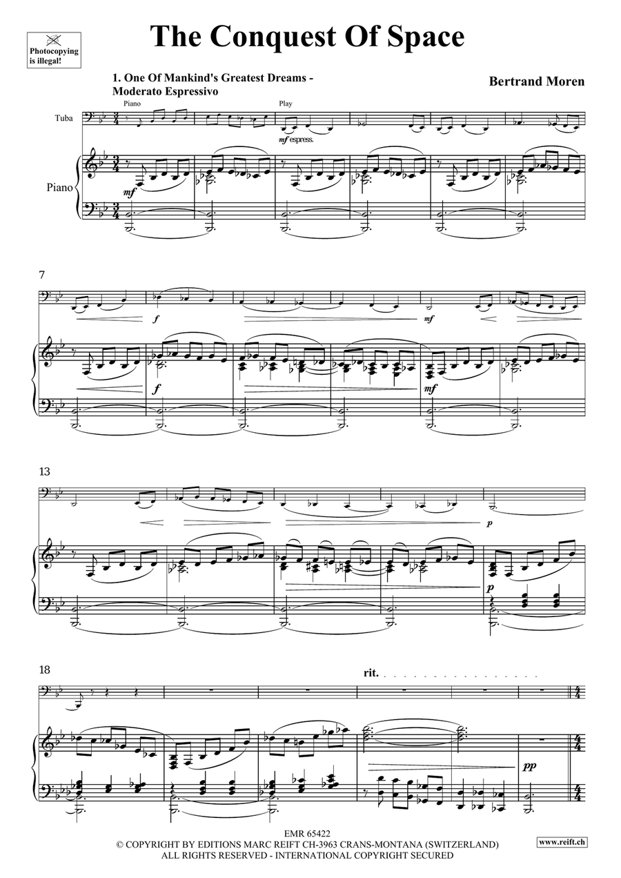 The Conquest Of Space The Conquest Of Space Tuba scores gallery preview page 4