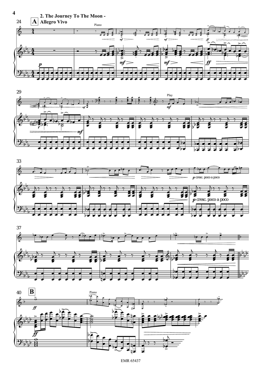 The Conquest Of Space The Conquest Of Space Horn scores gallery preview page 5