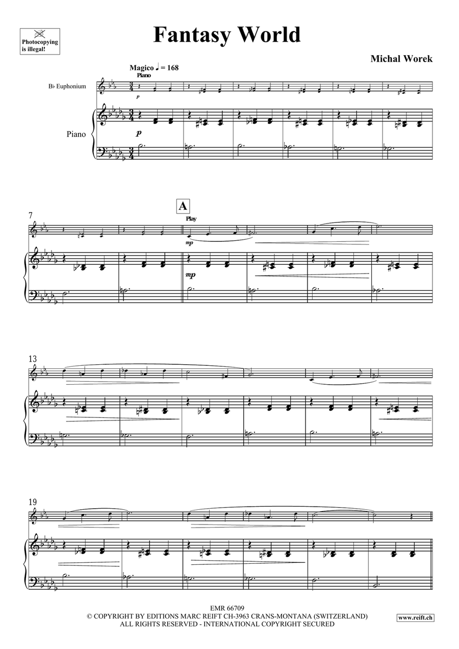 Fantasy World Fantasy World Euphonium scores gallery preview page 5