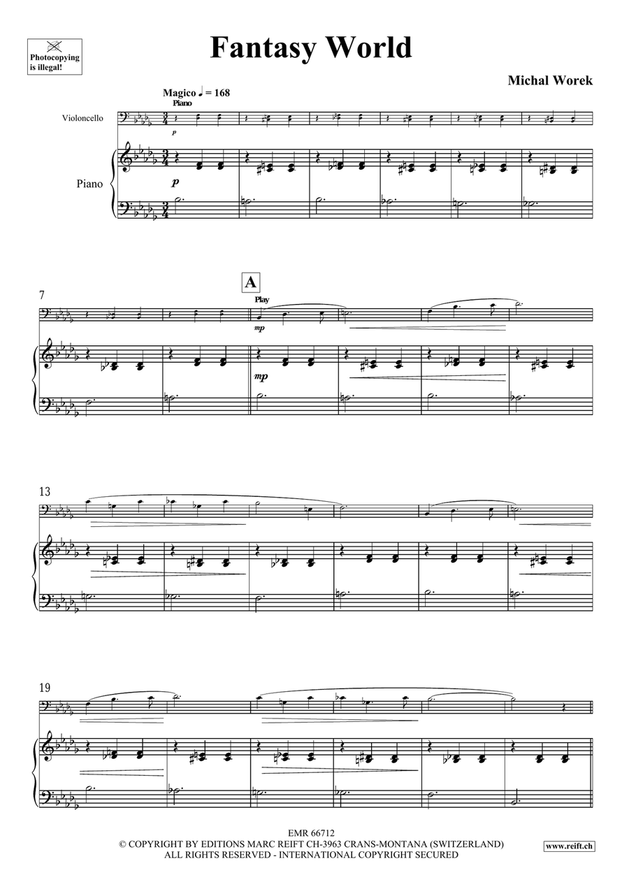 Fantasy World Fantasy World Piano Accompaniment scores gallery preview page 5