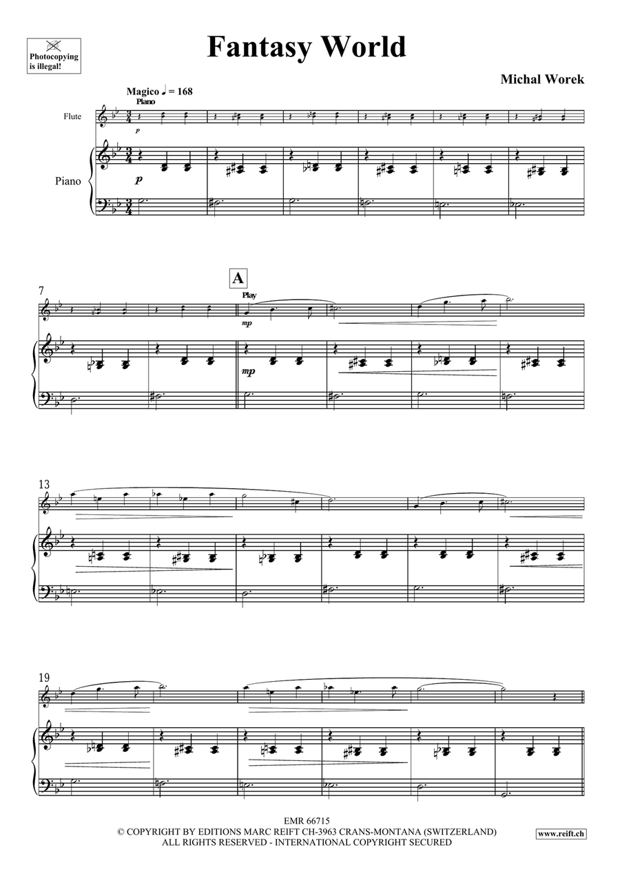 Fantasy World Fantasy World Flute Solo scores gallery preview page 5