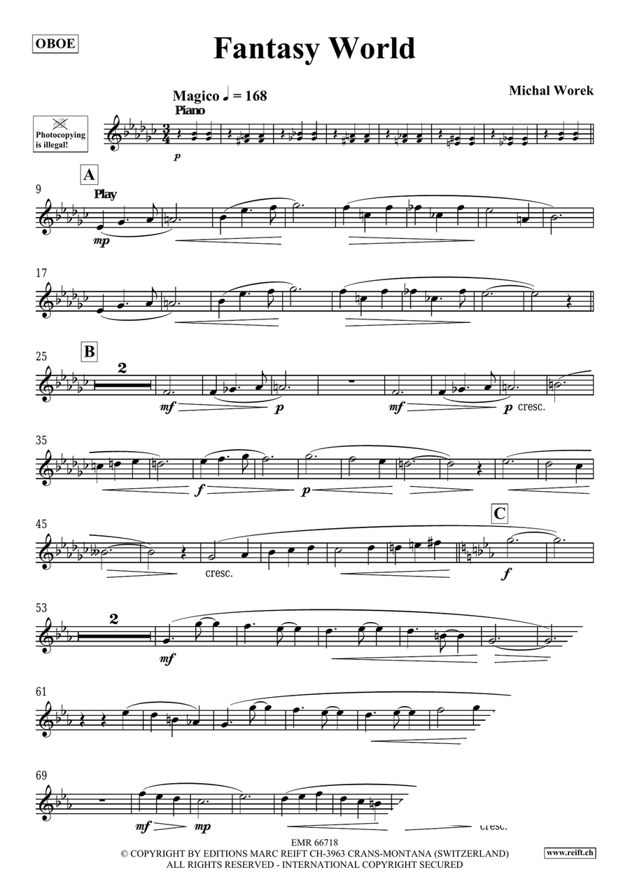 Fantasy World Fantasy World Piano Accompaniment scores gallery preview page 4