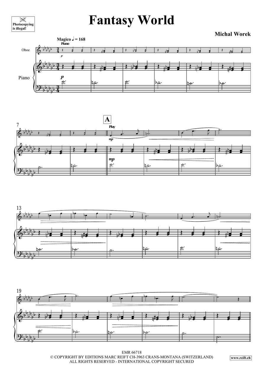 Fantasy World Fantasy World Piano Accompaniment scores gallery preview page 5