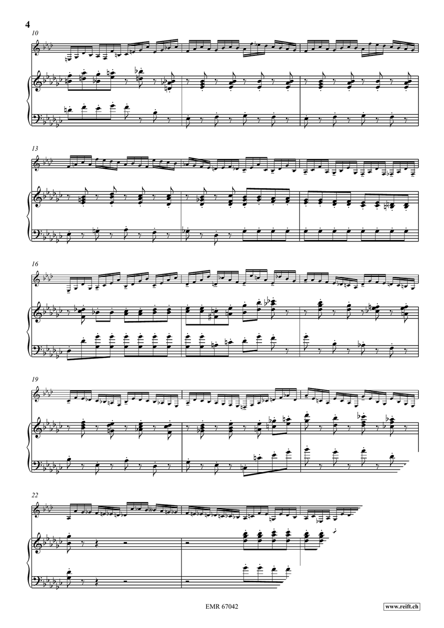 Caprice No. 5 Caprice No. 5 Bass Clarinet scores gallery preview page 5