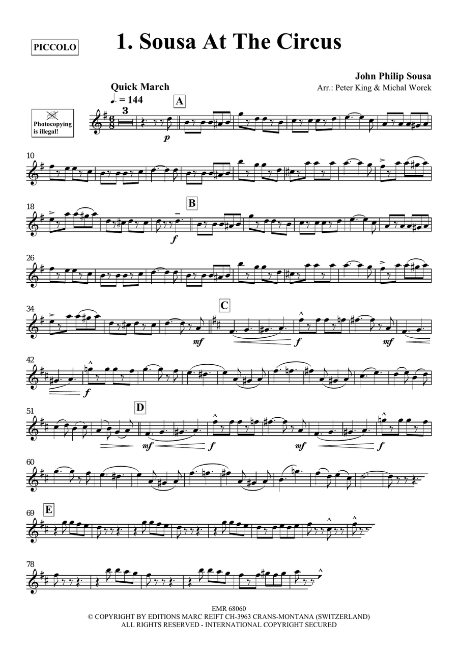 Around The World Volume 10 Piccolo scores gallery preview page 4
