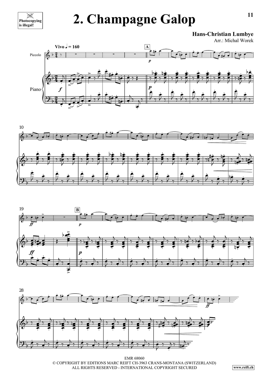 Around The World Volume 10 Piccolo scores gallery preview page 6