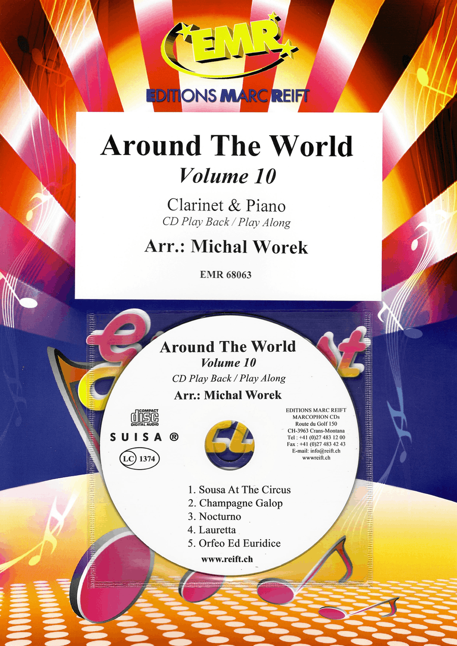 Around The World Volume 10 Clarinet Solo scores gallery preview page 1