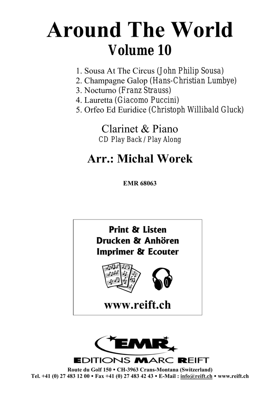 Around The World Volume 10 Clarinet Solo scores gallery preview page 2