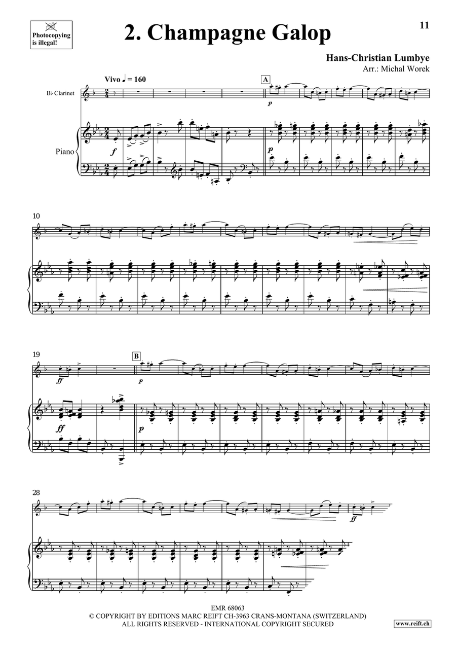 Around The World Volume 10 Clarinet Solo scores gallery preview page 6