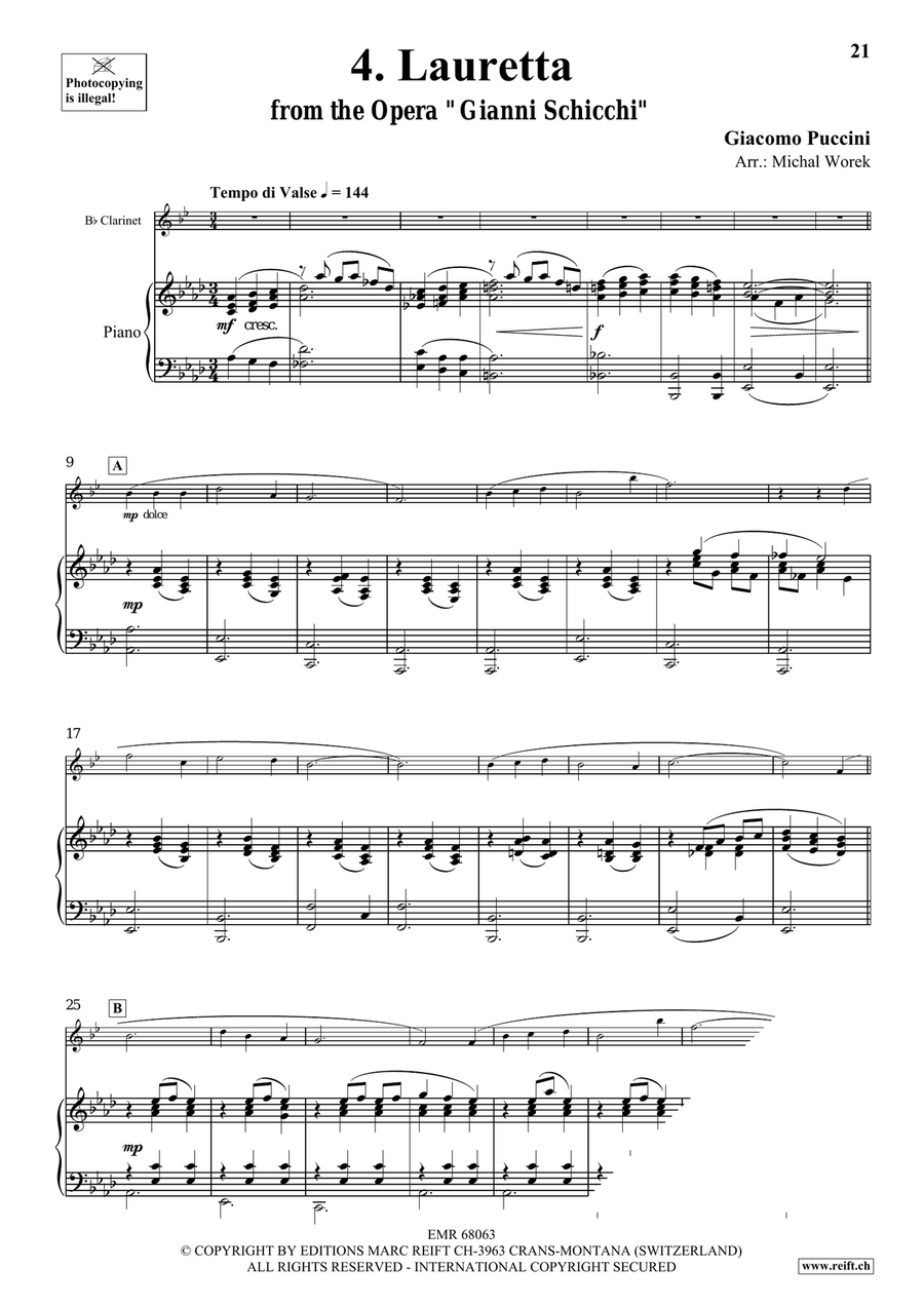 Around The World Volume 10 Clarinet Solo scores gallery preview page 8