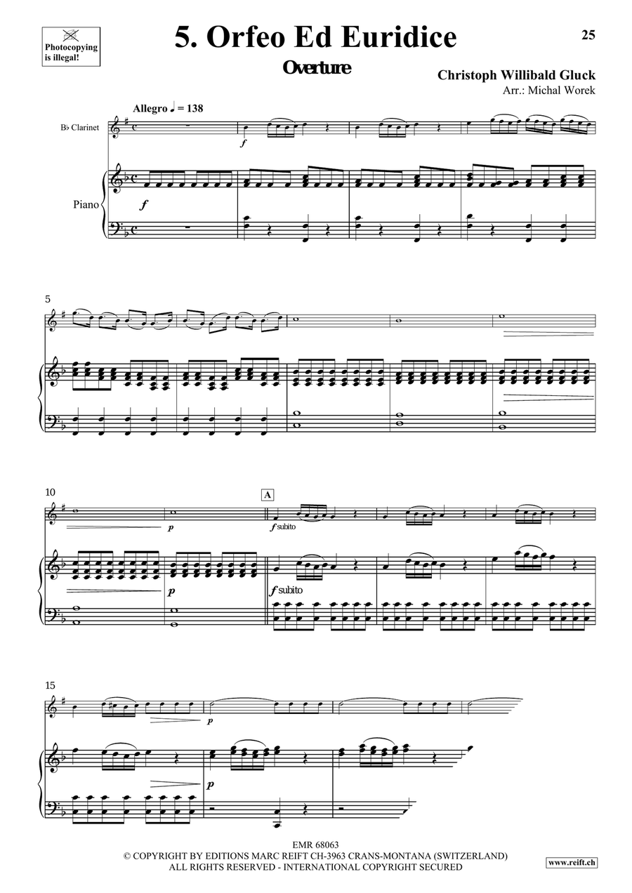Around The World Volume 10 Clarinet Solo scores gallery preview page 9
