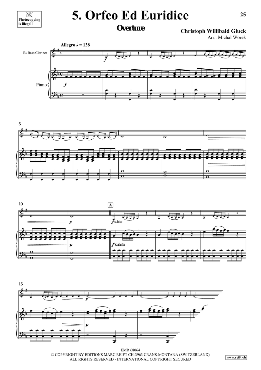 Around The World Volume 10 Bass Clarinet scores gallery preview page 9