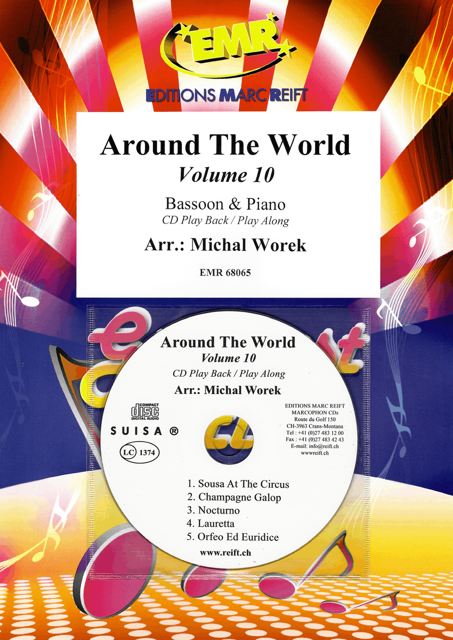 Around The World Volume 10 Bassoon Solo scores gallery preview page 1
