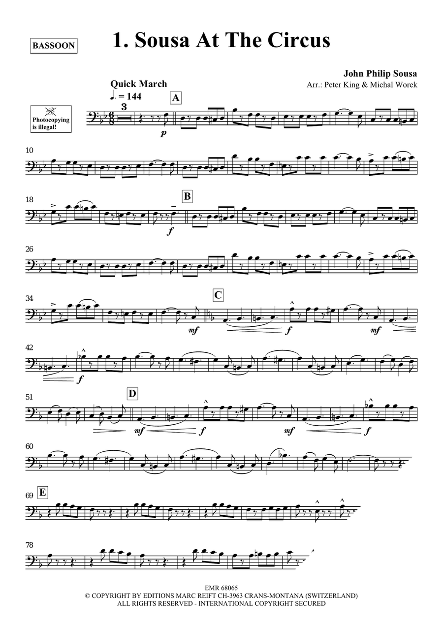 Around The World Volume 10 Bassoon Solo scores gallery preview page 4