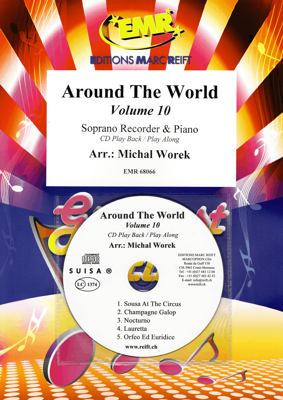 Around The World Volume 10 Soprano Recorder scores gallery preview page 1