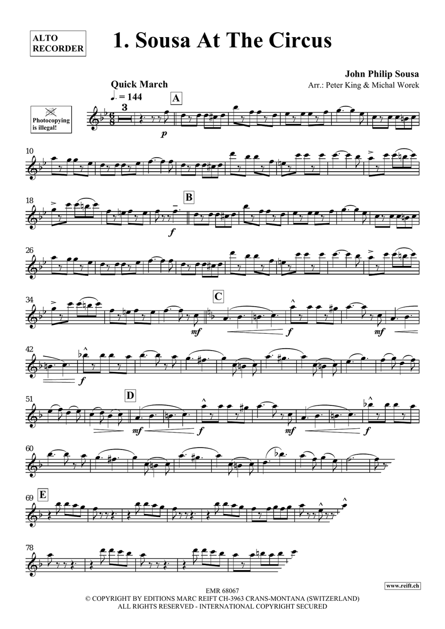 Around The World Volume 10 Alto Recorder scores gallery preview page 4