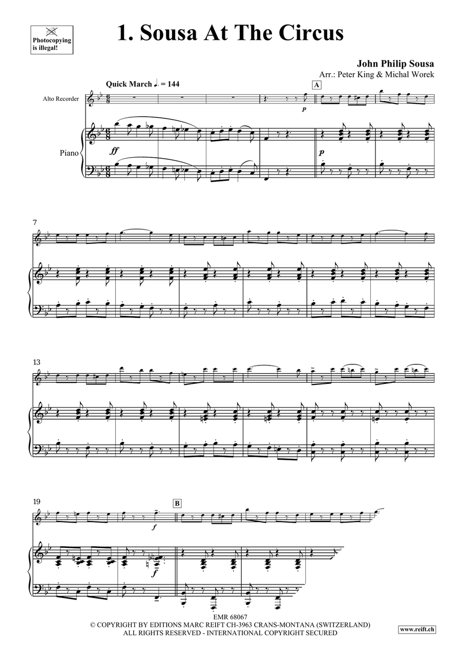 Around The World Volume 10 Alto Recorder scores gallery preview page 5