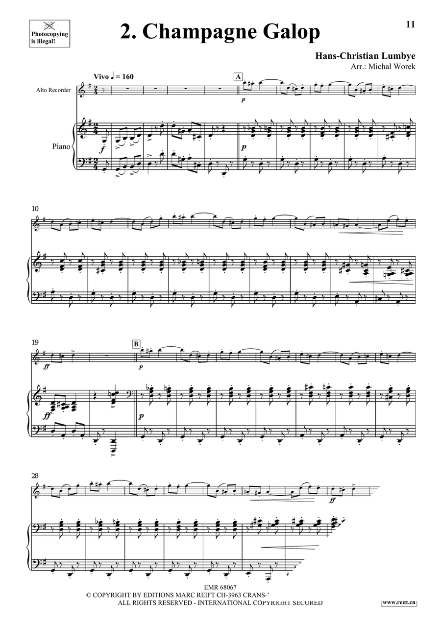 Around The World Volume 10 Alto Recorder scores gallery preview page 6