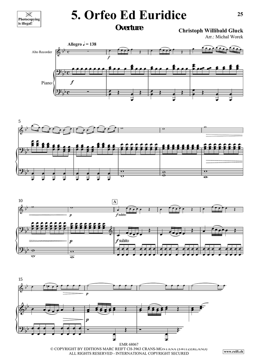 Around The World Volume 10 Alto Recorder scores gallery preview page 9
