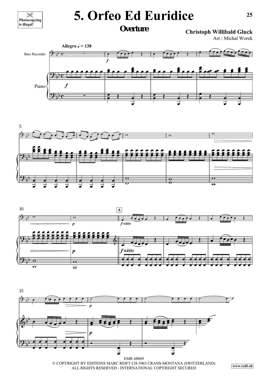 Around The World Volume 10 Bass Recorder scores gallery preview page 9