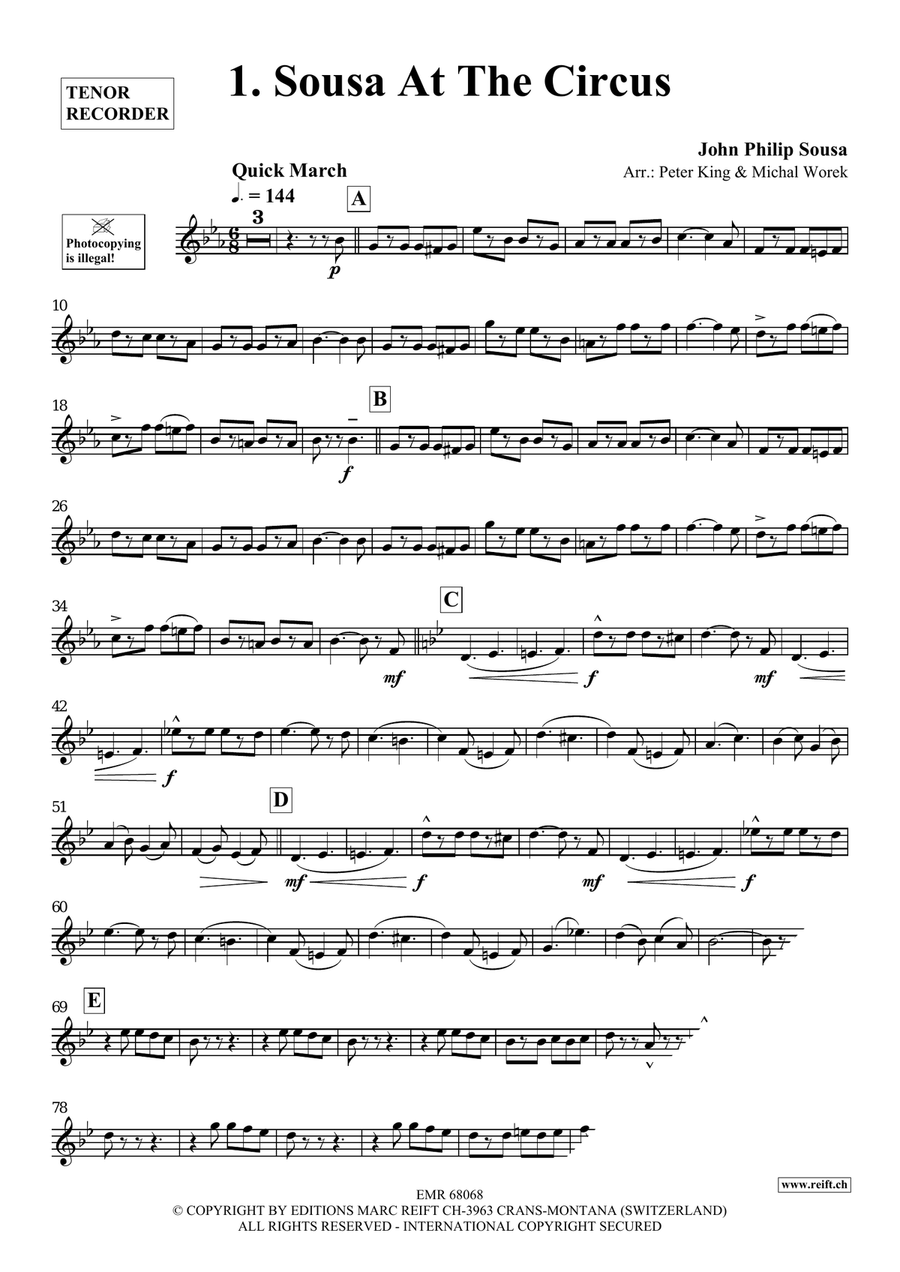 Around The World Volume 10 Tenor Recorder scores gallery preview page 4