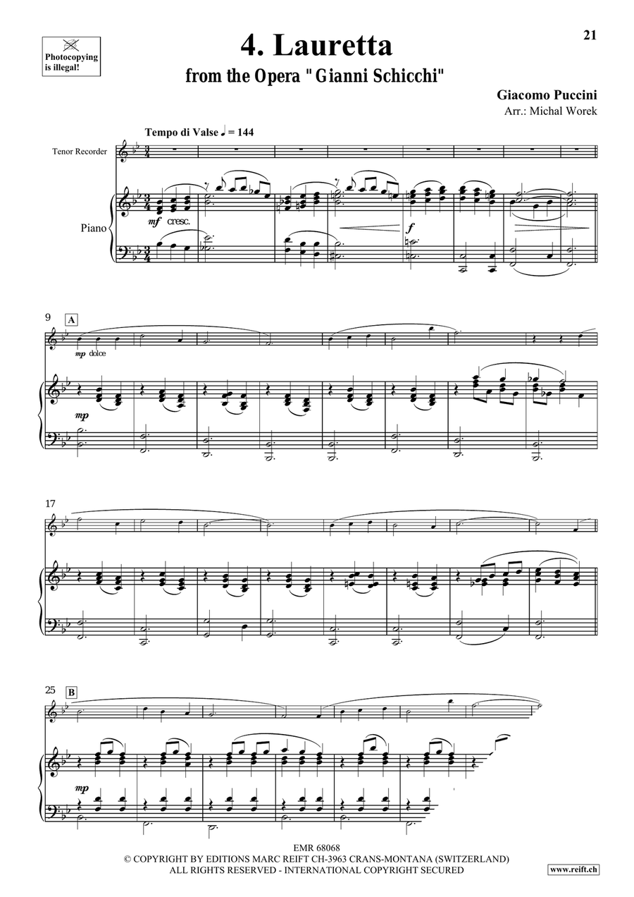 Around The World Volume 10 Tenor Recorder scores gallery preview page 8