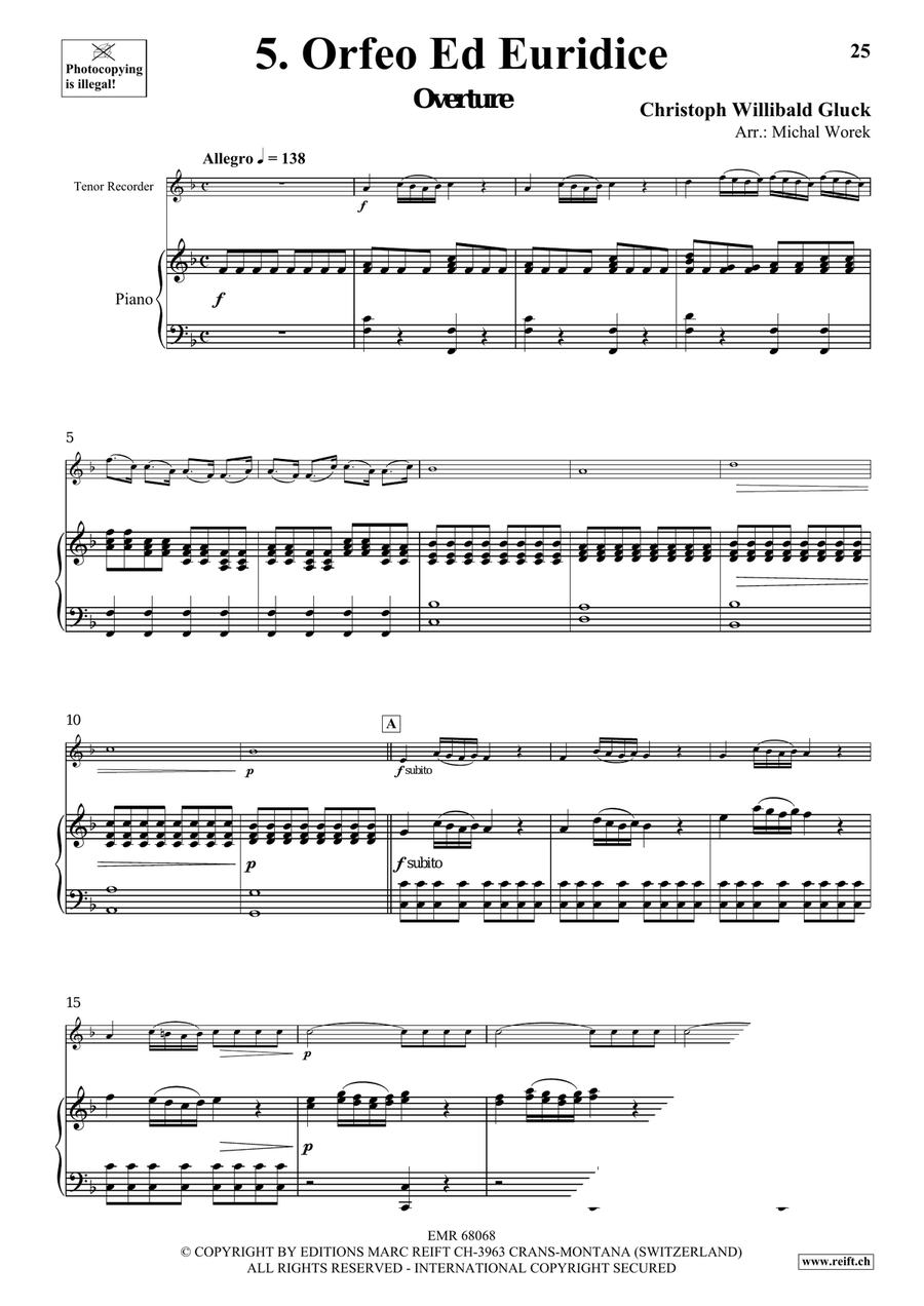 Around The World Volume 10 Tenor Recorder scores gallery preview page 9