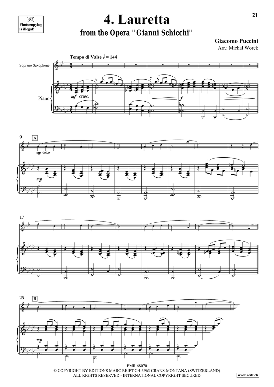 Around The World Volume 10 Soprano Saxophone scores gallery preview page 8