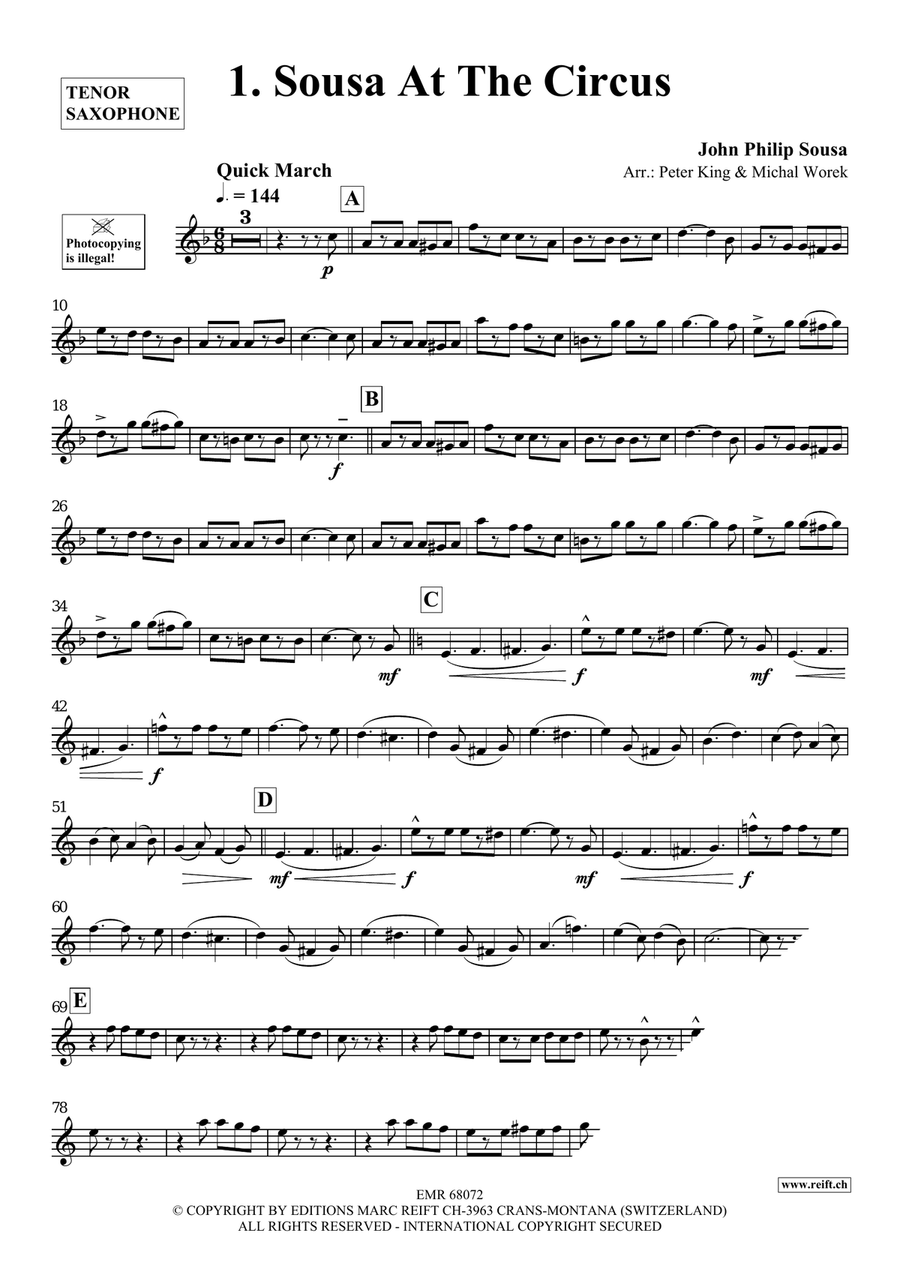 Around The World Volume 10 Tenor Saxophone scores gallery preview page 4