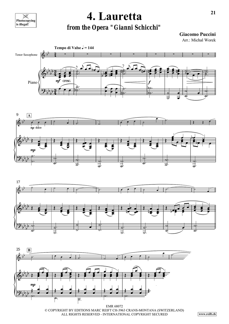 Around The World Volume 10 Tenor Saxophone scores gallery preview page 8