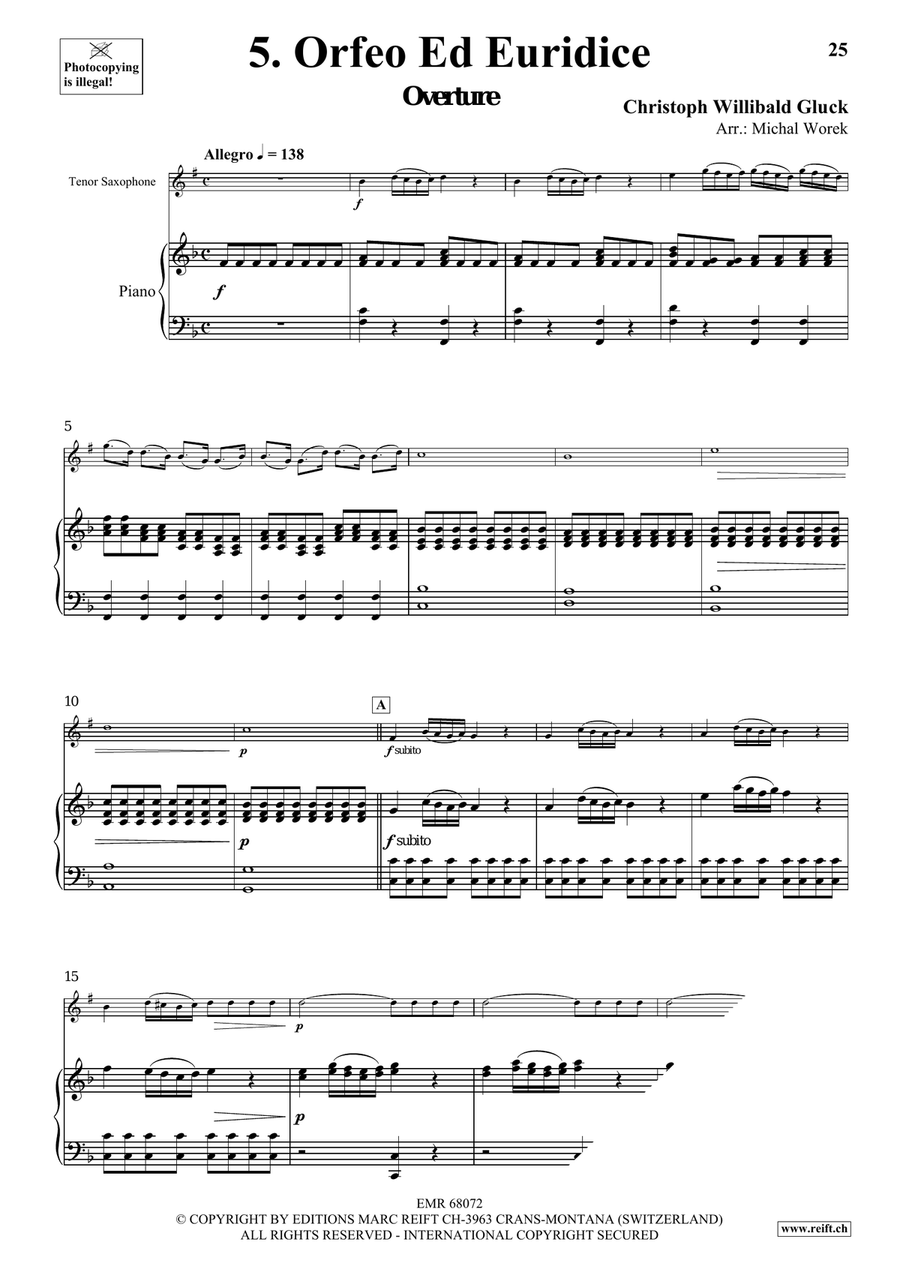 Around The World Volume 10 Tenor Saxophone scores gallery preview page 9