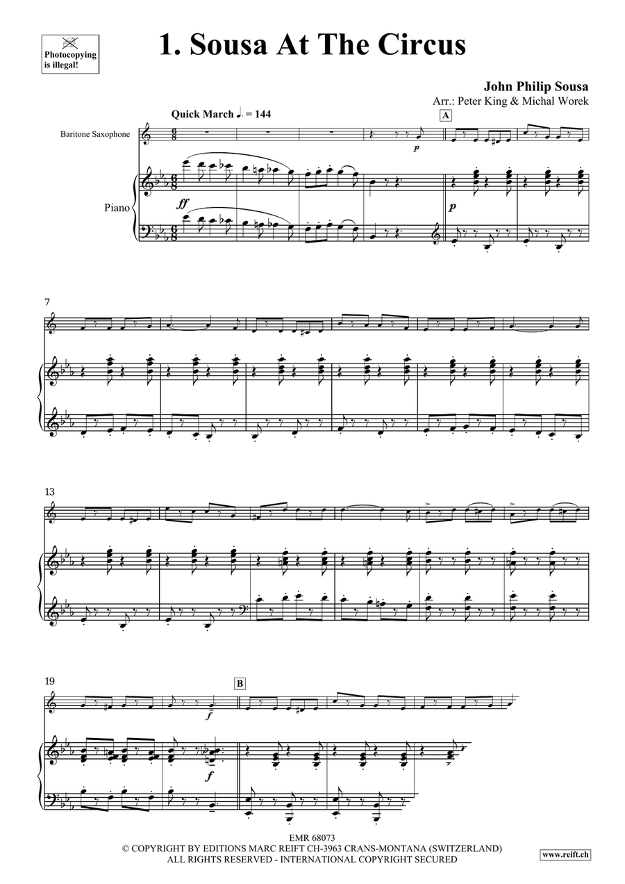 Around The World Volume 10 Baritone Saxophone scores gallery preview page 5