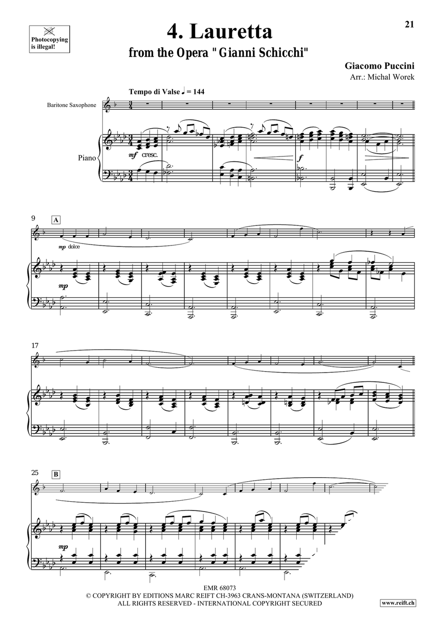 Around The World Volume 10 Baritone Saxophone scores gallery preview page 8
