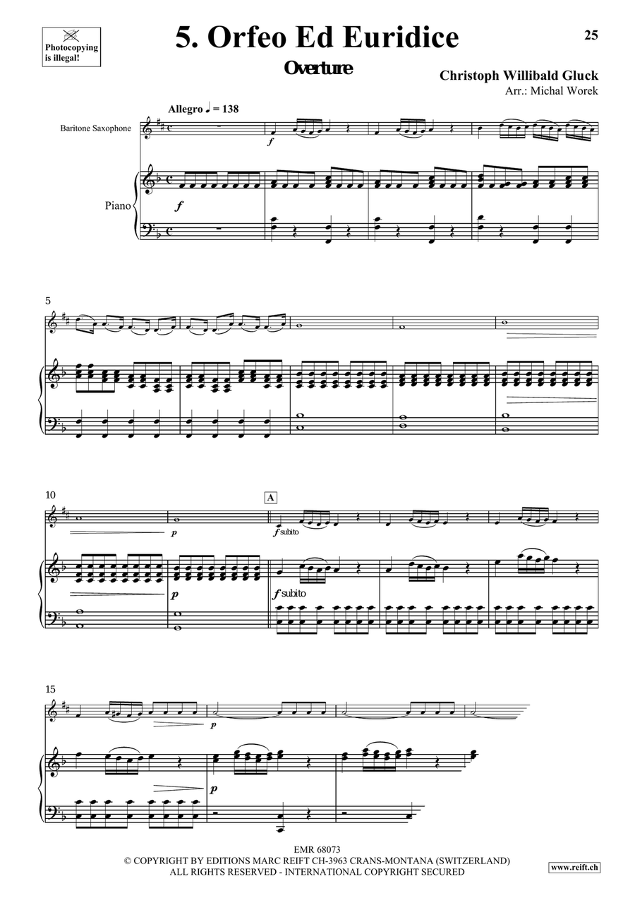 Around The World Volume 10 Baritone Saxophone scores gallery preview page 9