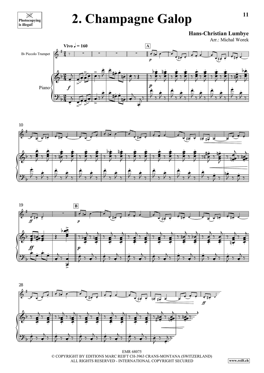 Around The World Volume 10 Piccolo Trumpet scores gallery preview page 6