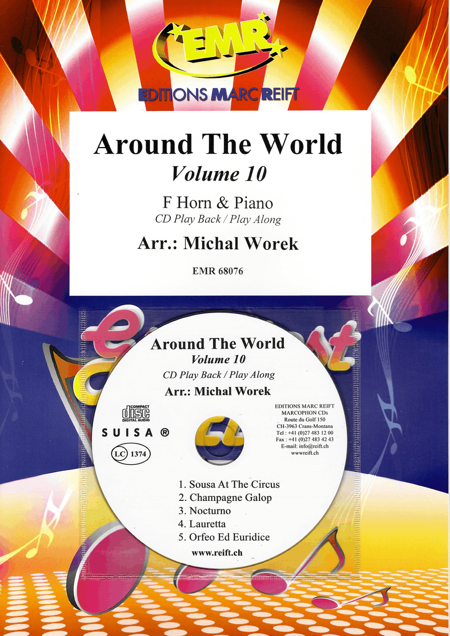 Around The World Volume 10 Horn scores gallery preview page 1