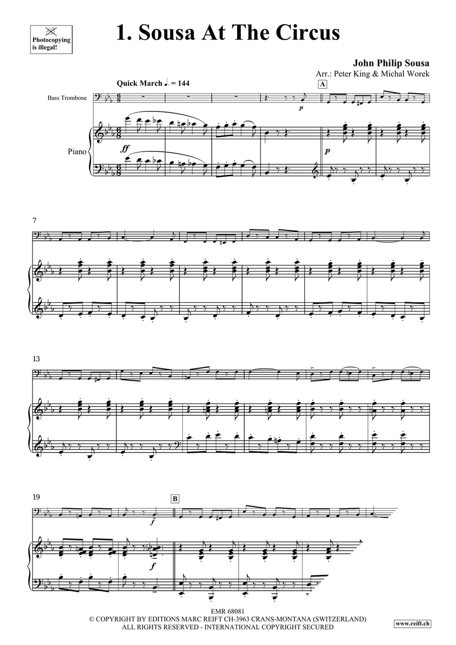 Around The World Volume 10 Trombone scores gallery preview page 5