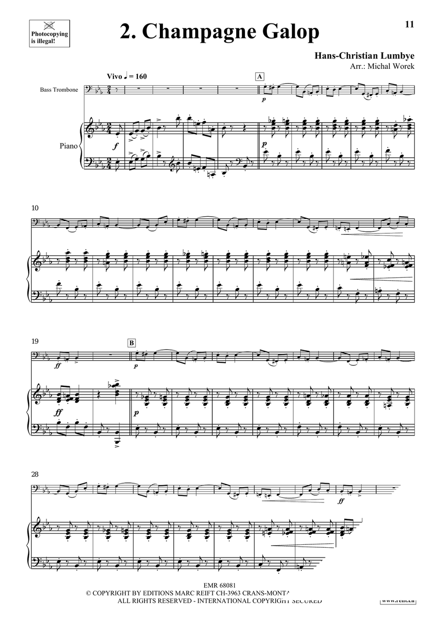 Around The World Volume 10 Trombone scores gallery preview page 6