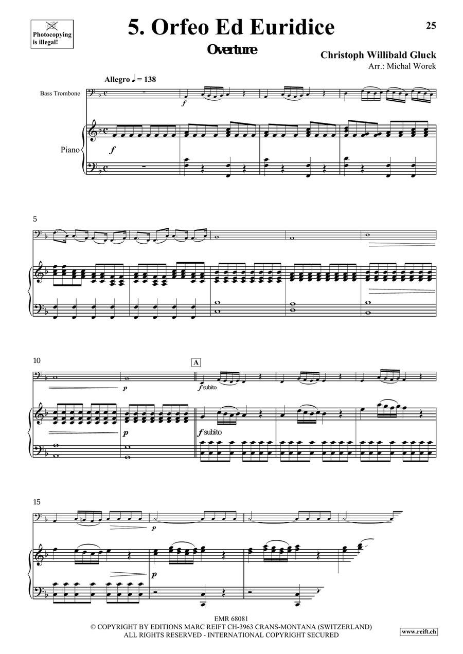 Around The World Volume 10 Trombone scores gallery preview page 9