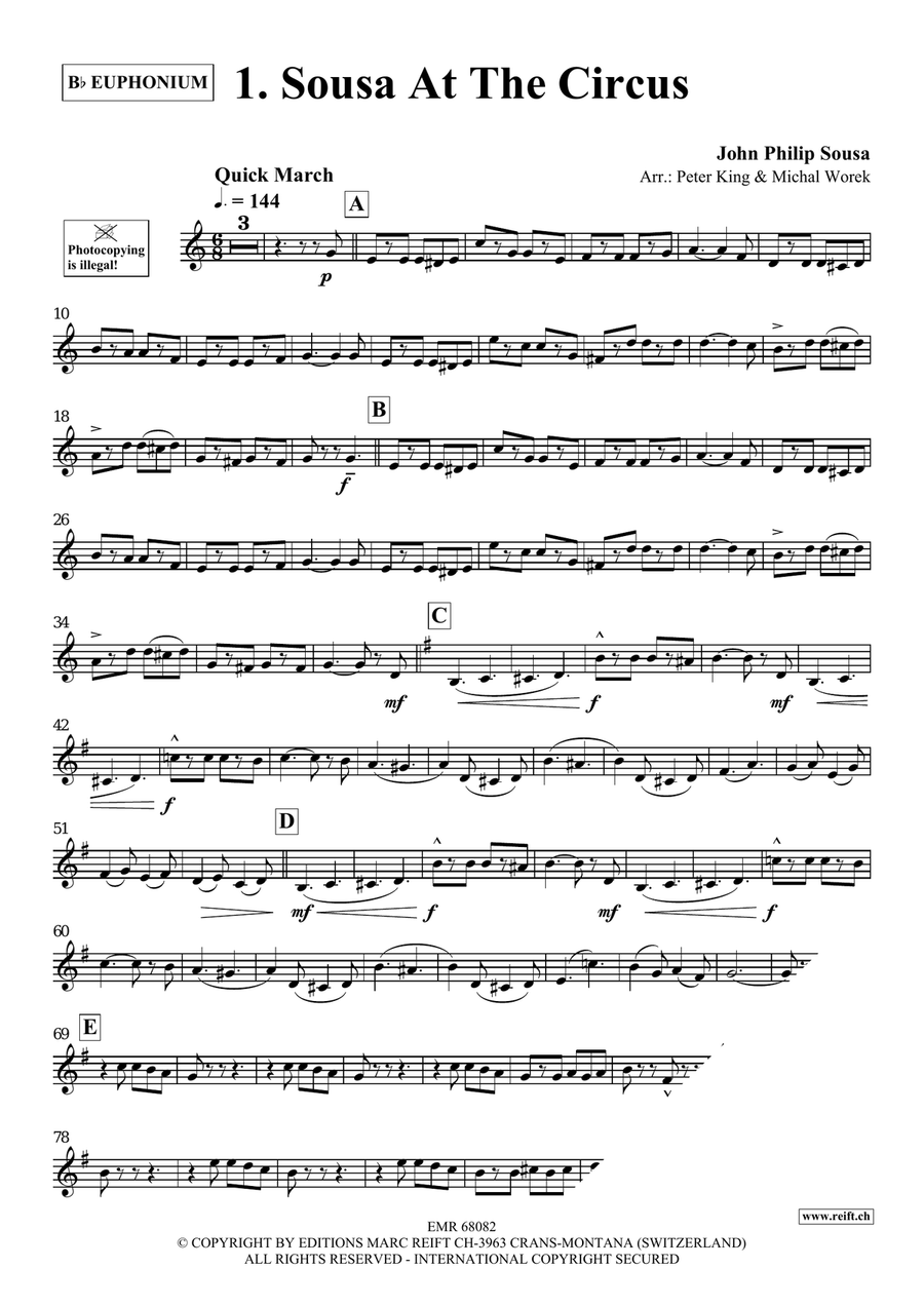 Around The World Volume 10 Euphonium scores gallery preview page 4