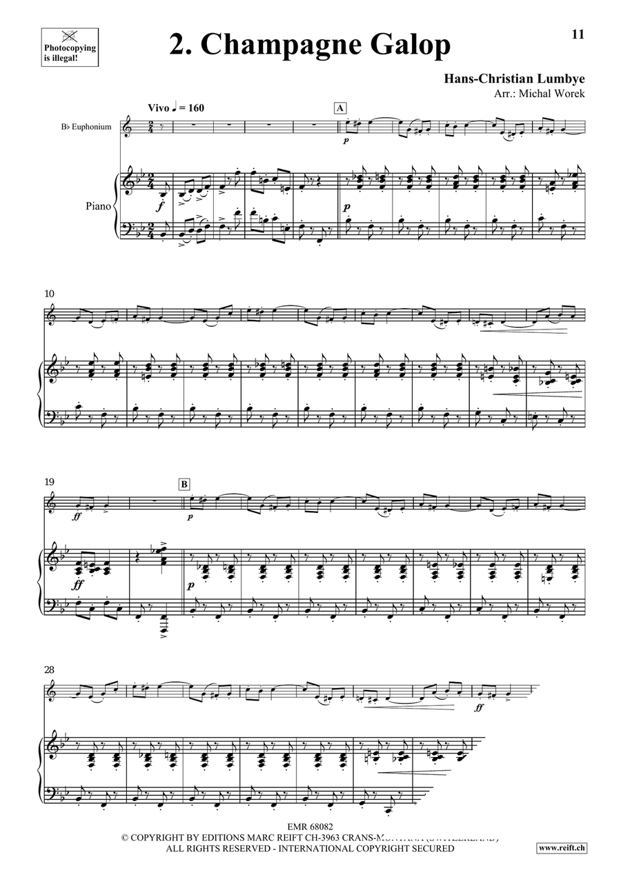 Around The World Volume 10 Euphonium scores gallery preview page 6