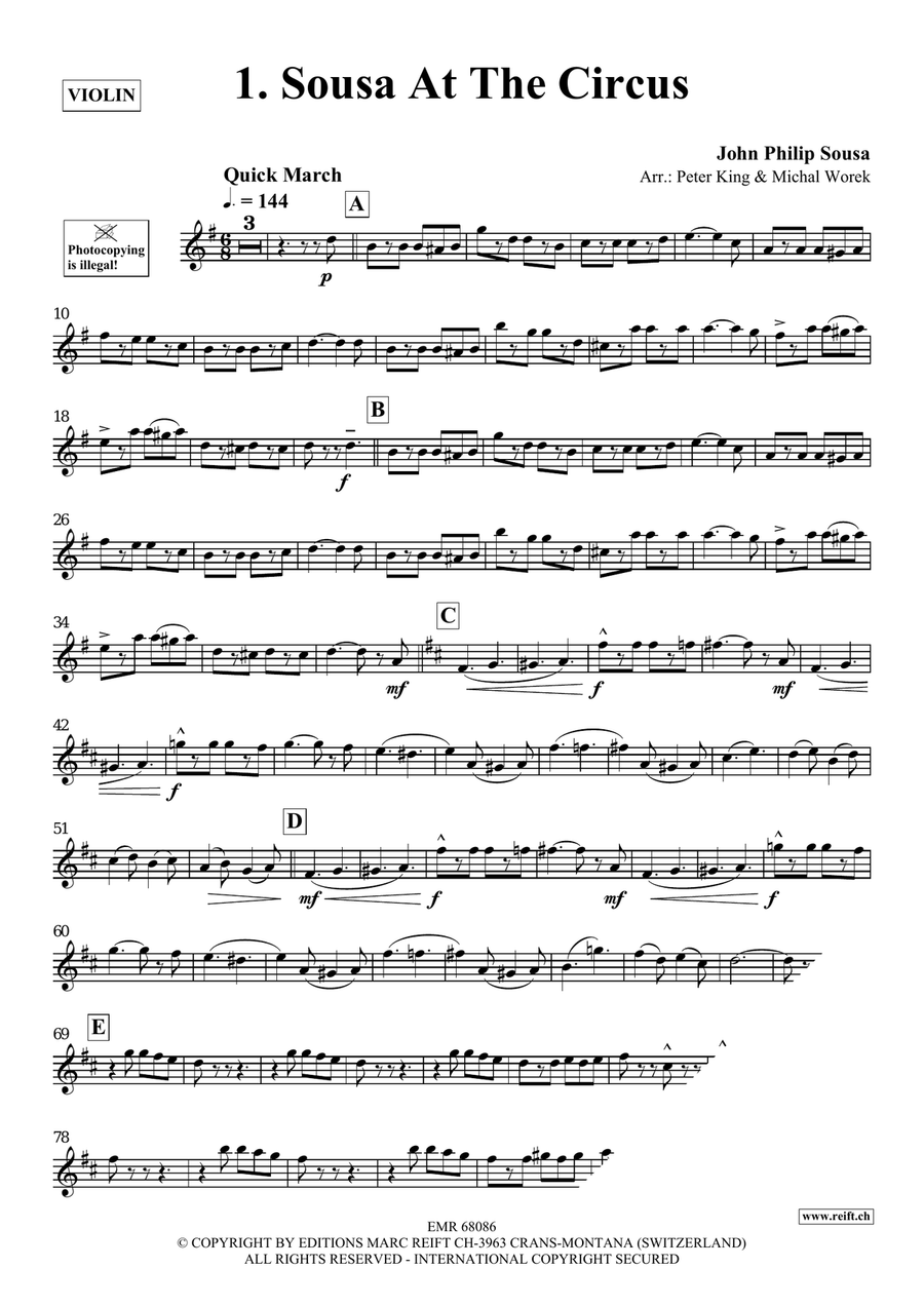 Around The World Volume 10 Violin Solo scores gallery preview page 4