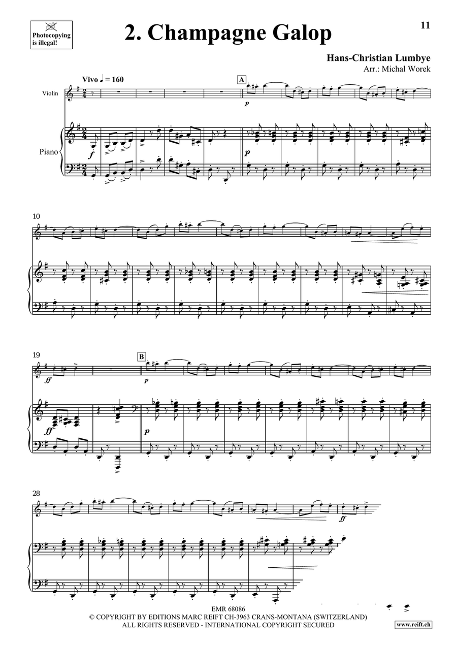 Around The World Volume 10 Violin Solo scores gallery preview page 6