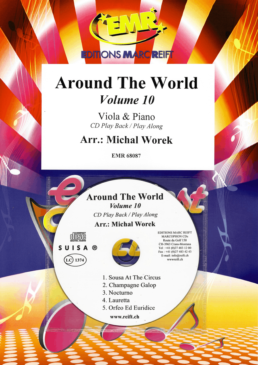 Around The World Volume 10 Viola scores gallery preview page 1